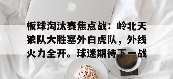 板球淘汰赛焦点战：岭北天狼队大胜塞外白虎队，外线火力全开。球迷期待下一战的简单介绍